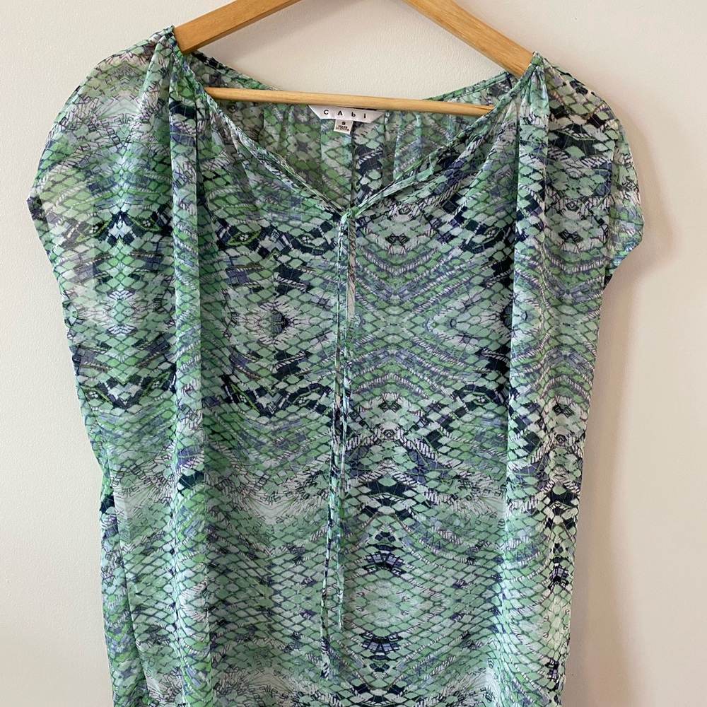 CAbiSize Small Multicolored Cute  Blouse Neck Tie